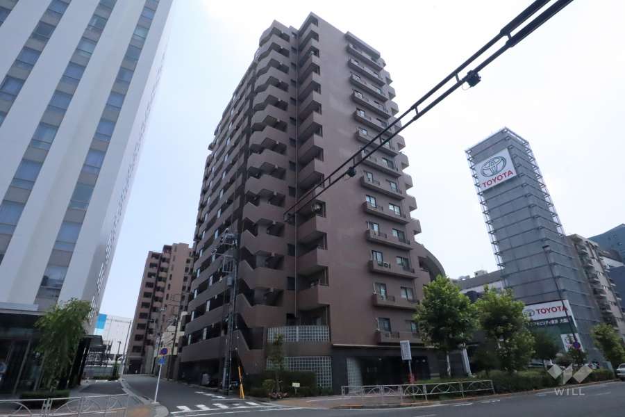 クリオ大森海岸壱番館の外観(北西側から)　　