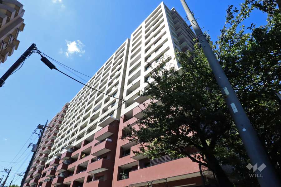 大森パークホームズベイサイドコートの外観（南東側から）