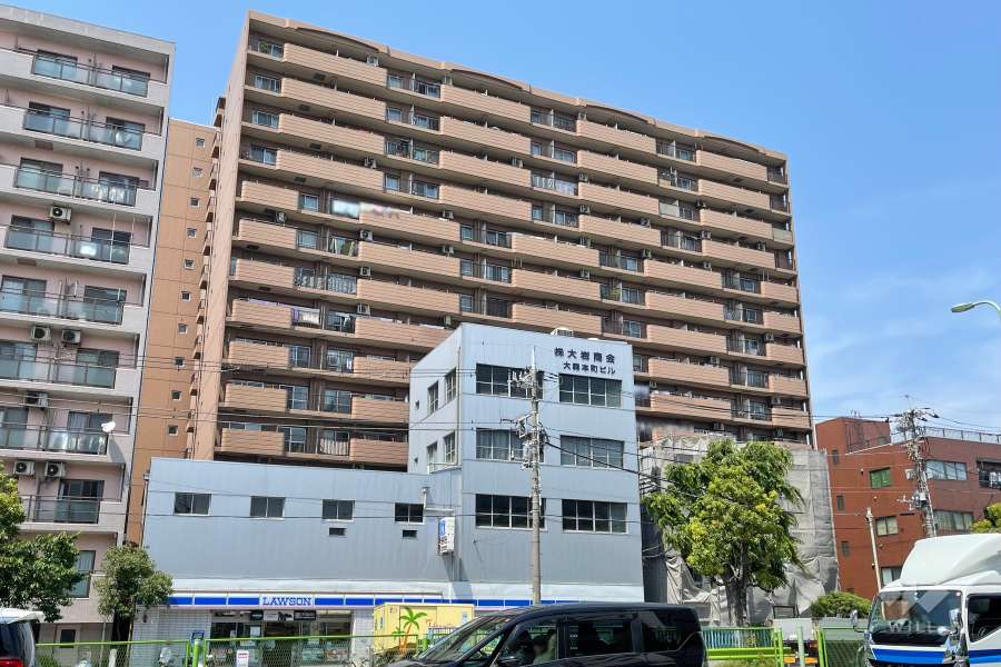 大森海岸パークハウスの外観（南西側から）