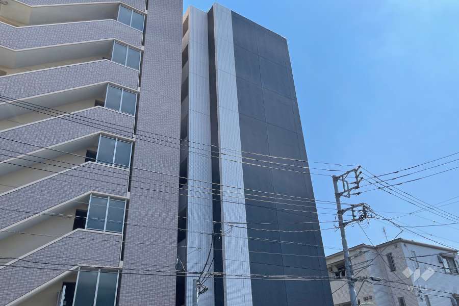 レアライズ平和島の外観（北東側から）