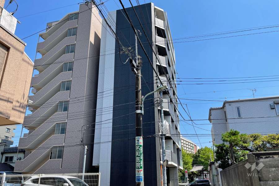 レアライズ平和島の外観（北側から）