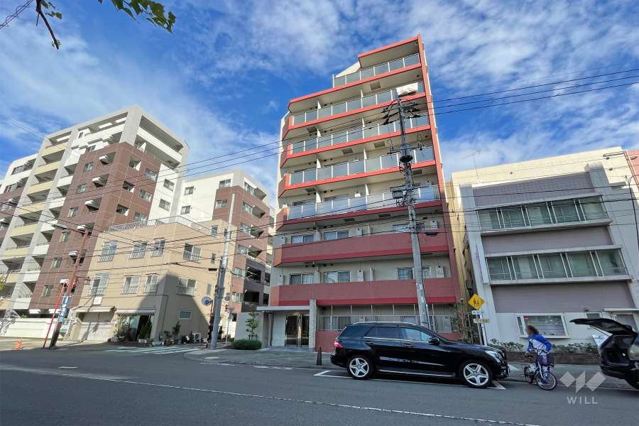 ヴォーガコルテ池上弐番館の外観（南側から）