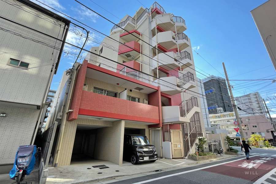 ヴォーガコルテ池上弐番館の外観（北側から）