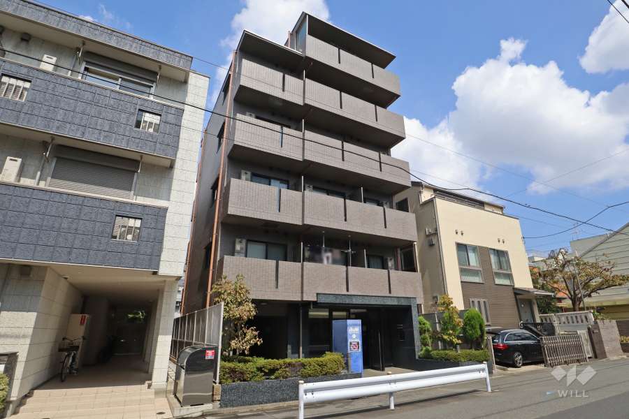 ルーブル池上伍番館の外観（南西側から）