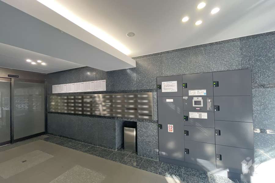 共用ポストと宅配ボックス