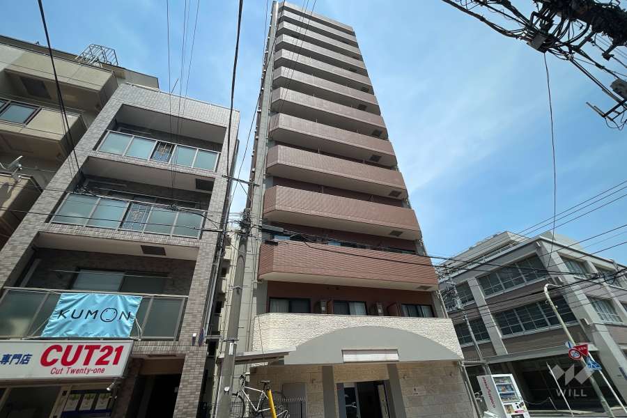 サンテミリオン池上駅前の外観（南西側から）