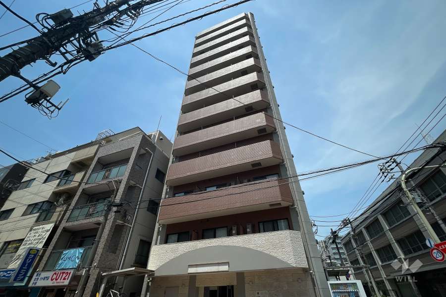 サンテミリオン池上駅前の外観（南東側から）