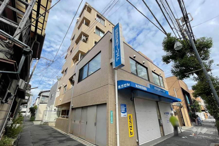 シティオ池上の外観（南西側から）