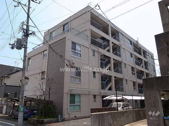 夙川第1コーポラスの外観（北西側から）
