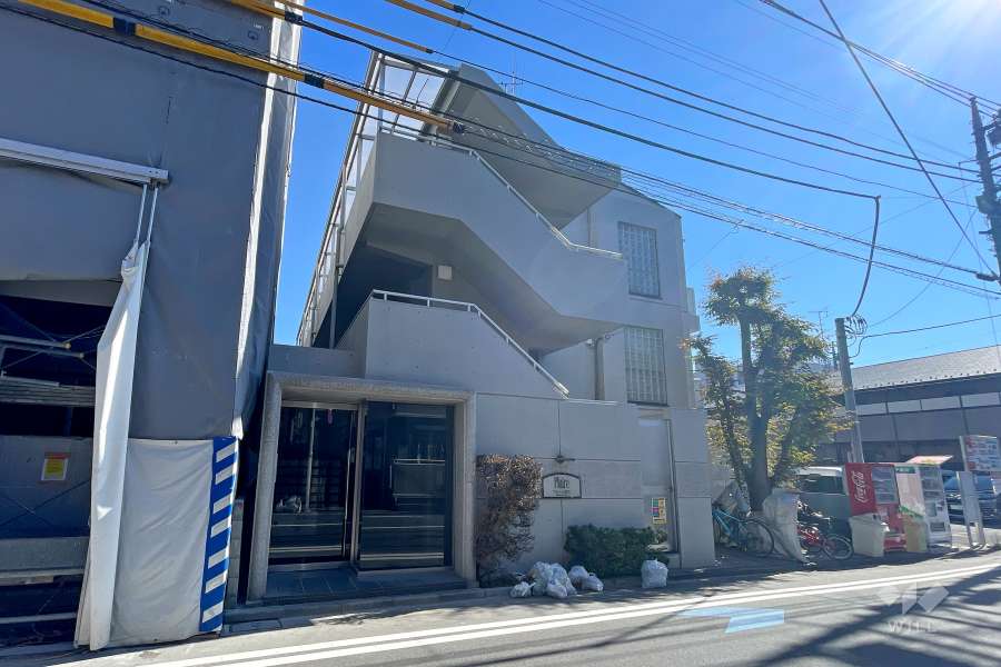 プレール池上の外観（北西側から）