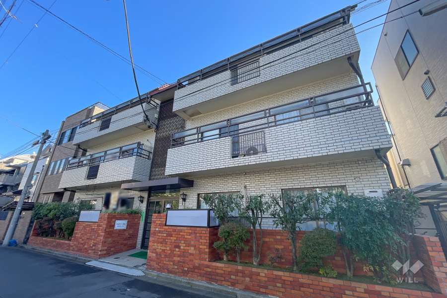 ベルグリーン池上の外観（北西側から）　　