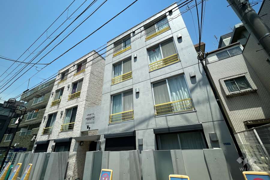 アーバイル池上の外観（南東側から）
