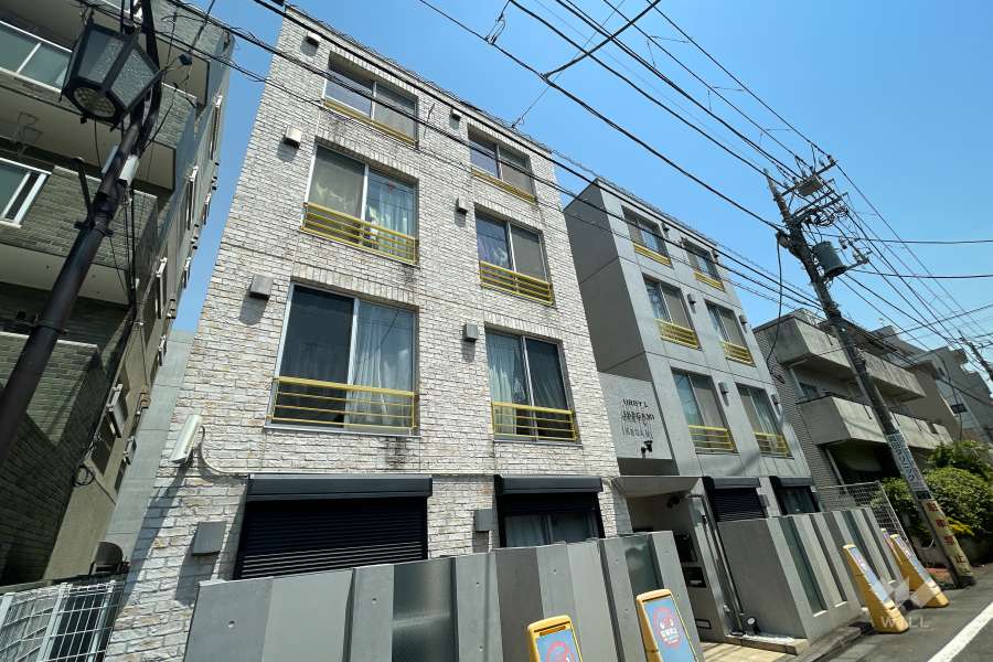 アーバイル池上の外観（南西側から）　
