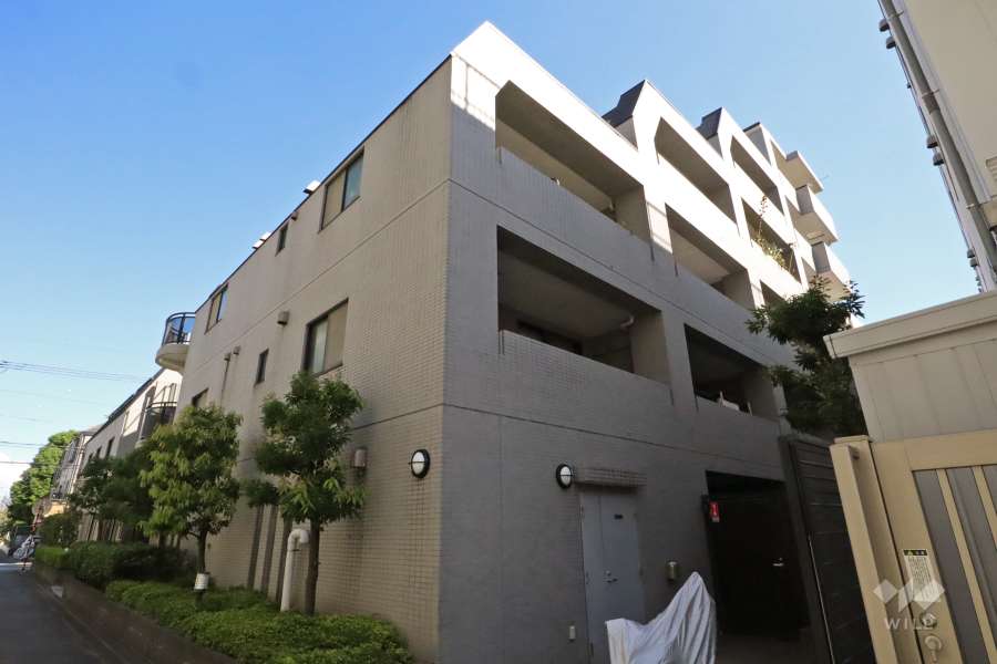 マイキャッスル池上ガーデンコートの外観（北西側から）