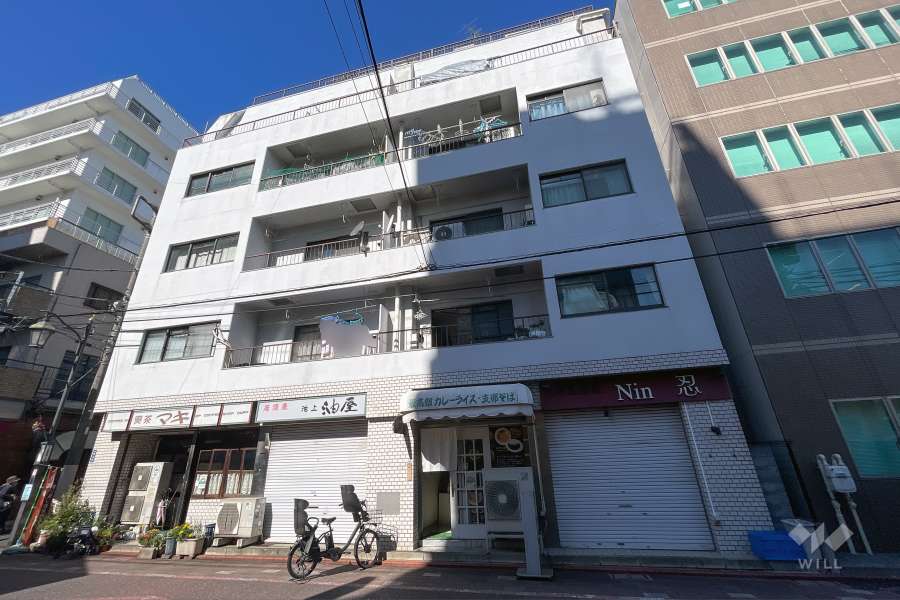 シェモワ池上の外観（南東側から）