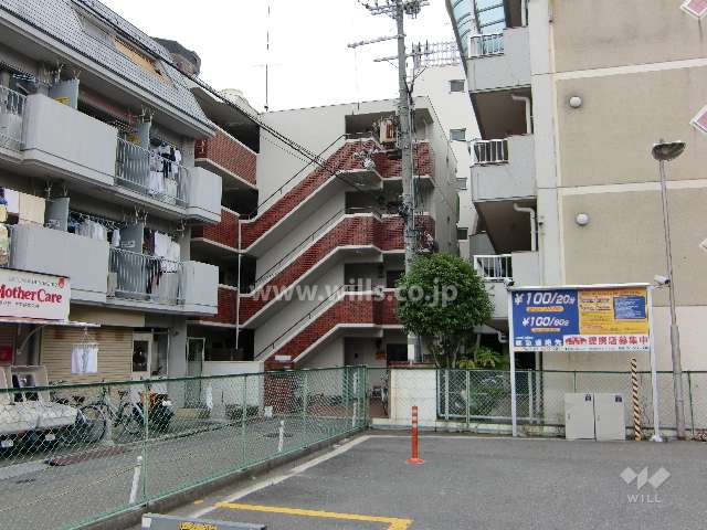 スマイルヴィラ門戸の外観（北側から・遠景）