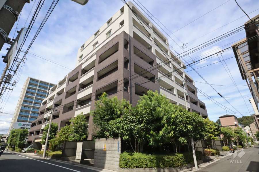 シーズガーデン池上の外観（南西側から）