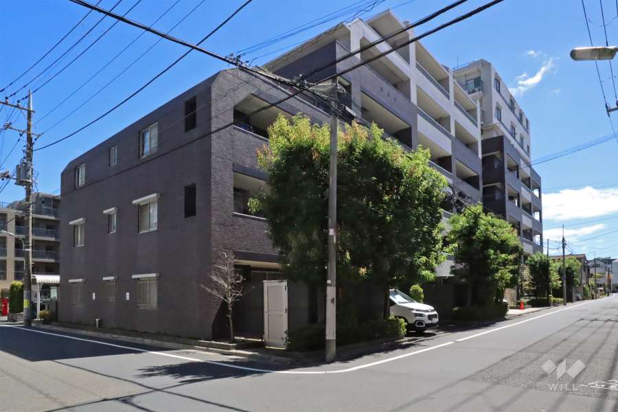 シーズガーデン池上の外観（北西側から）