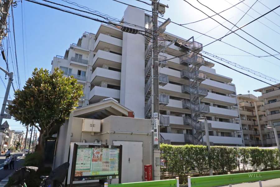 東急ドエルアルス池上プログレージの外観（）北東側から