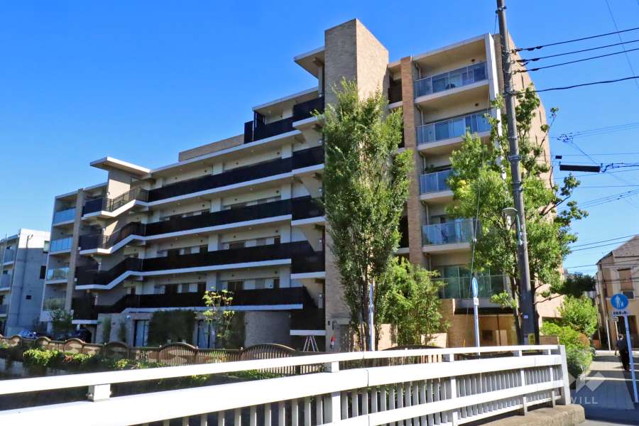 イニシア池上の外観（北西側から）