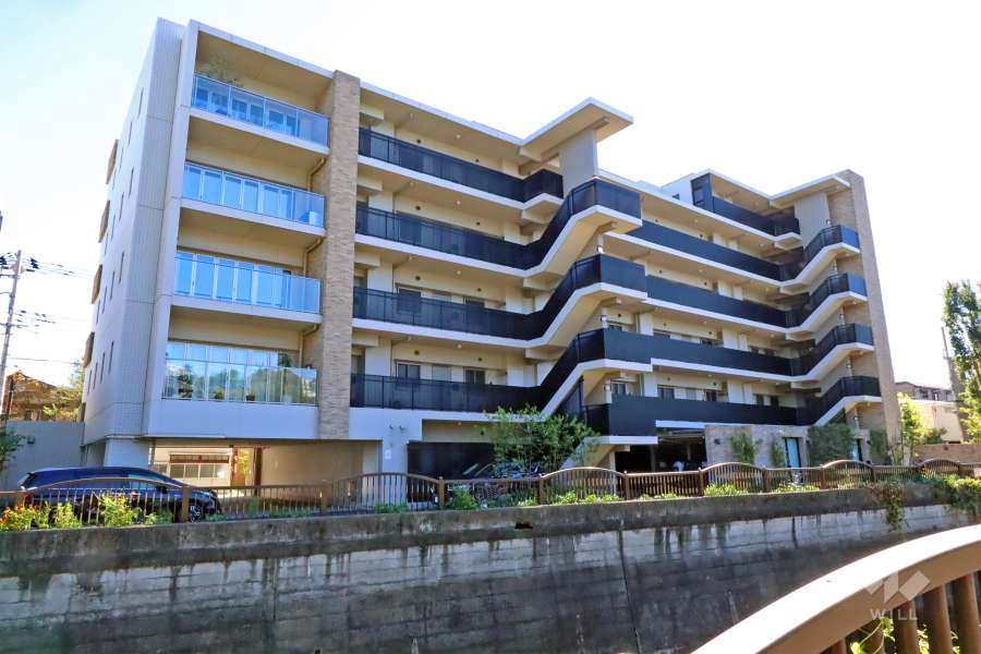 イニシア池上の外観（北東側から）