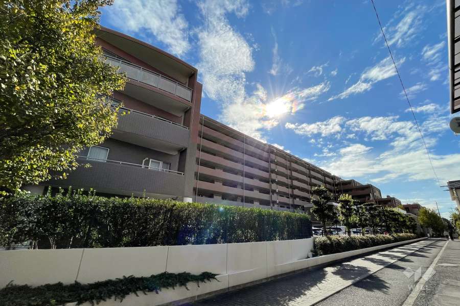 パークス池上の外観（北東側から）