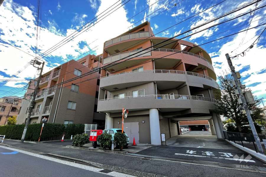 パークス池上の外観（北東側から）