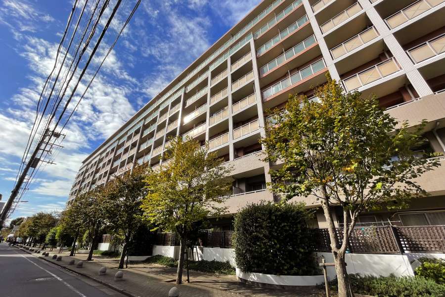 パークス池上の外観（南東側から）