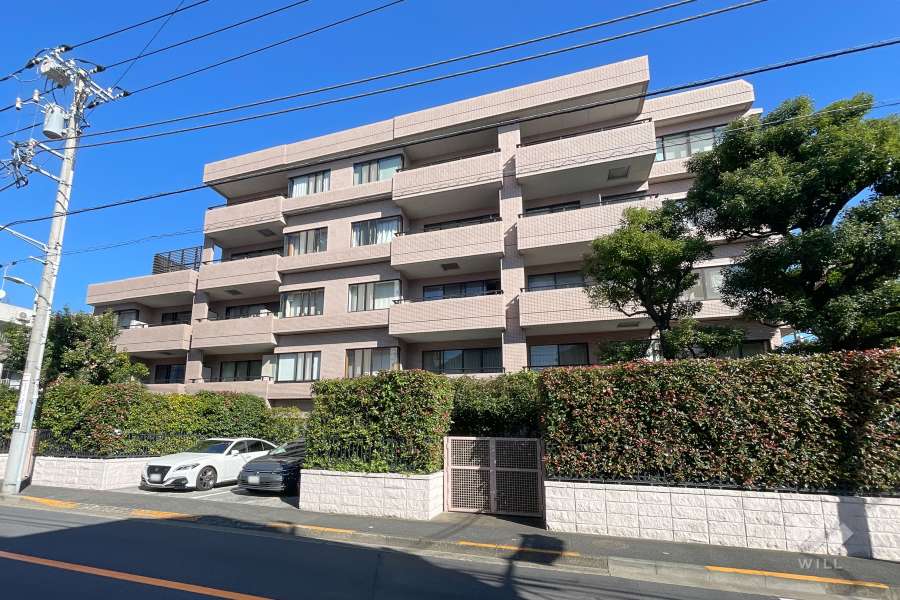 コスモ池上エクセラの外観（南東側から）