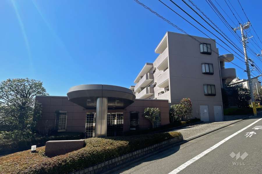 藤和コートヒルズ池上の外観（南東側から）