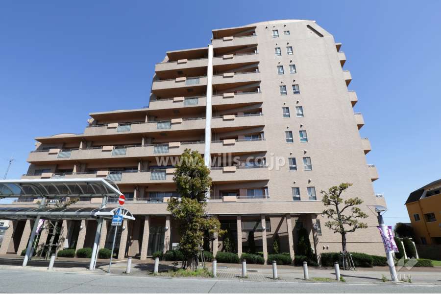 リーベストガーデン宝塚の外観（西側から）