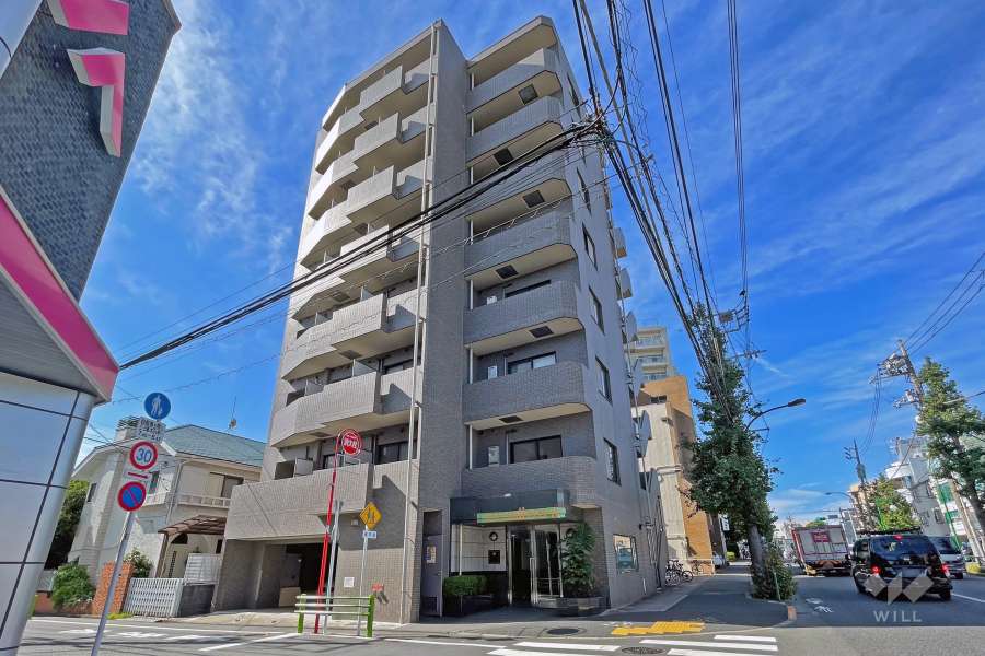 ルーブル池上参番館の外観（北東側から）