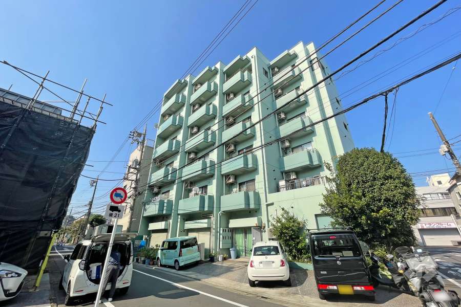 エルミ大森中央の外観（南東側から）