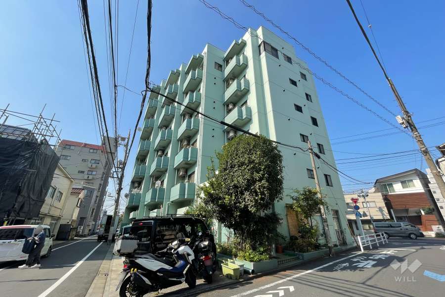 エルミ大森中央の外観（北東側から）