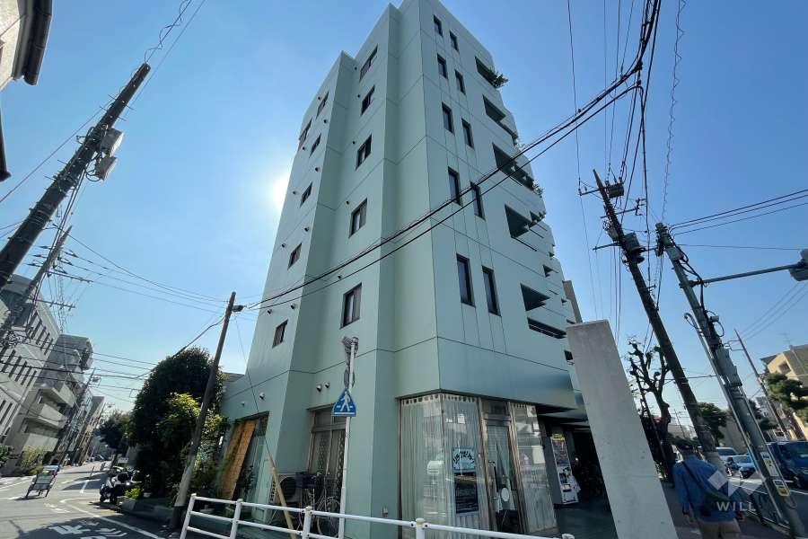 エルミ大森中央の外観（北側から）
