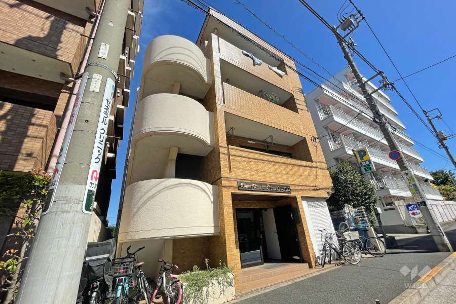 ライオンズマンション大森中央第２の外観（南西側から）