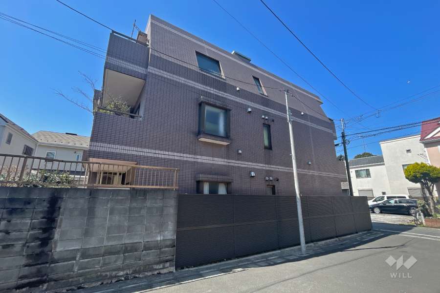 東建ニューハイツ池上の外観（東側から）