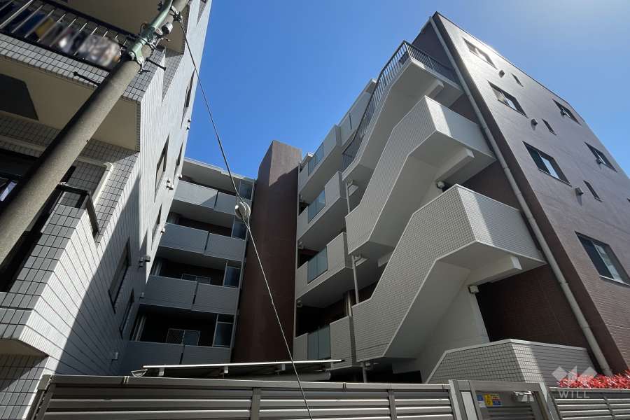 ミオカステーロ大森の外観（西側から）