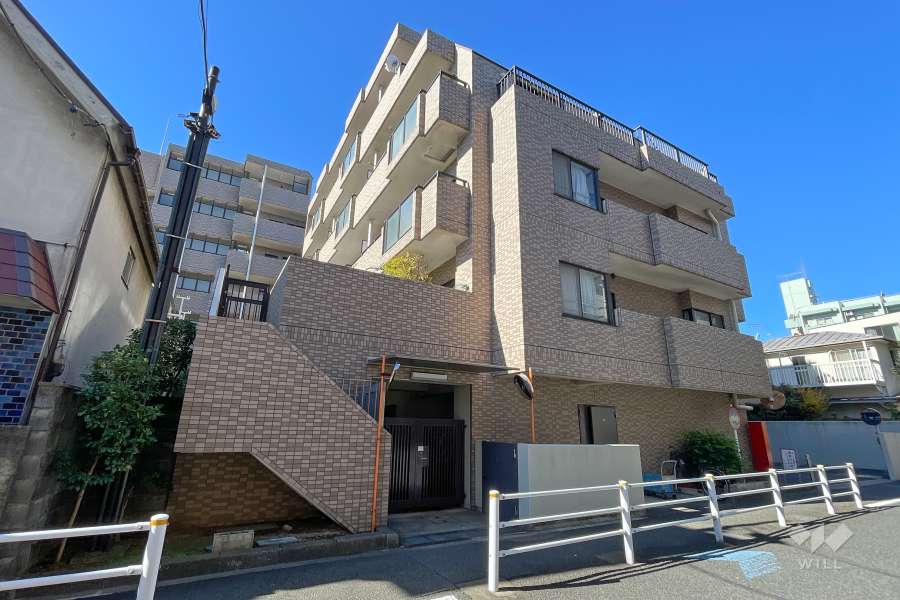 アールヴェール大森の外観（東側から）