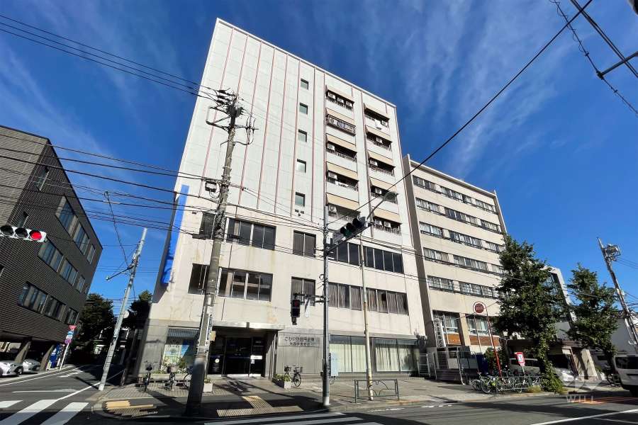 同栄ビルの外観（南東側から）