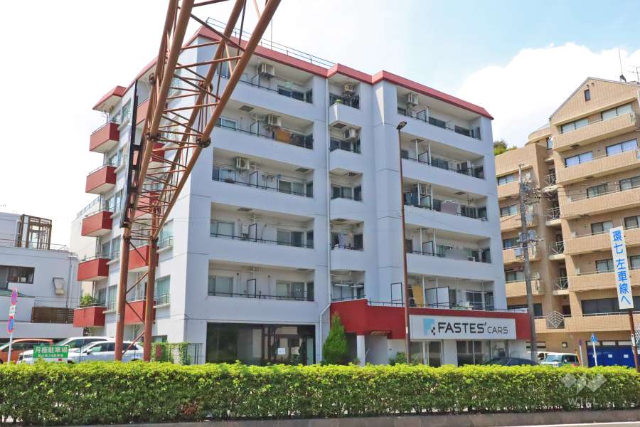 ジュネス馬込の外観(南東側から)