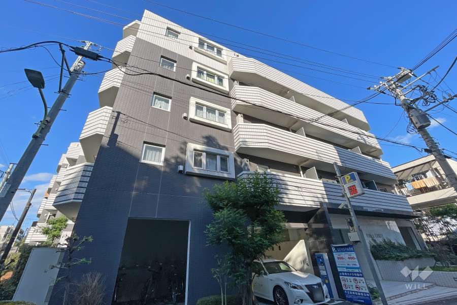 ヴォーガコルテ西馬込アジールコートの外観（南西側から）