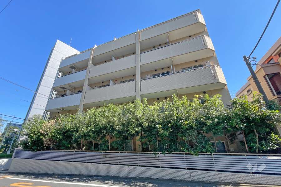 ガリシア上池台の外観（南西側から）