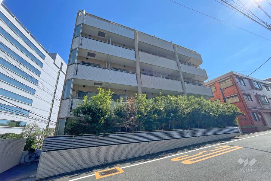 ガリシア上池台の外観（北西側から）