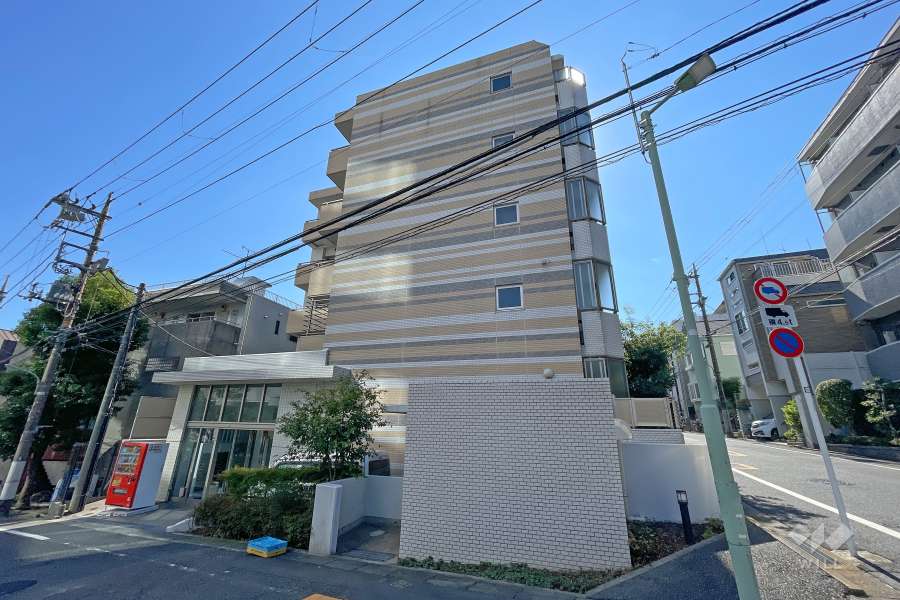 ガリシア上池台の外観（北東側から）