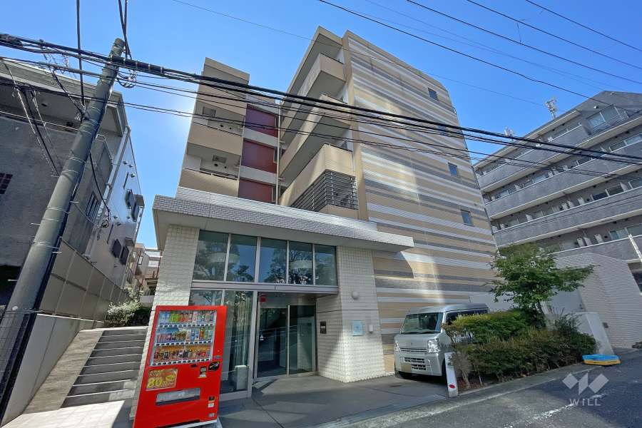 ガリシア上池台の外観（北西側から）