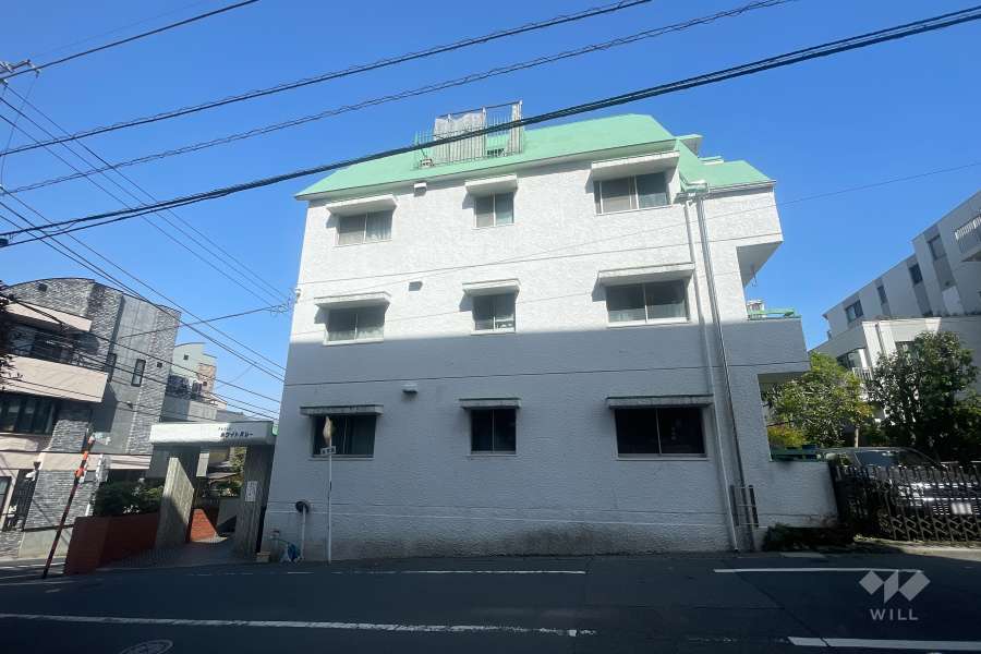 マンションホワイトバレーの外観（西側から）
