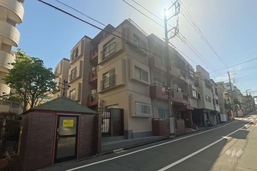 ジュネス第2馬込の外観（北東側から）