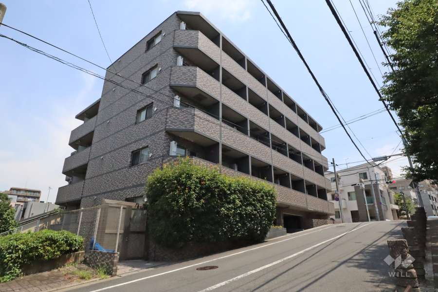 パティーナ馬込の外観(南西側から)