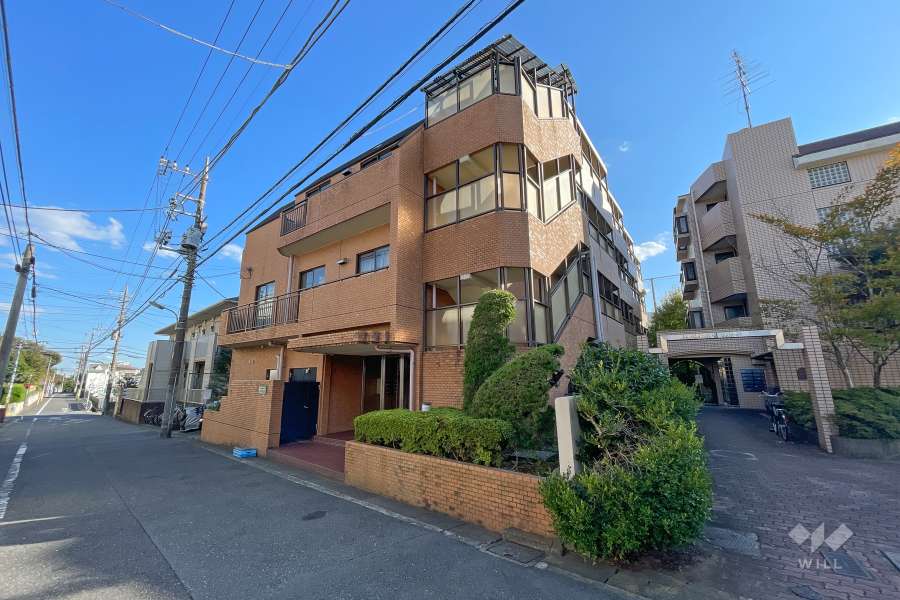 アルカディア中馬込の外観（北西側から）